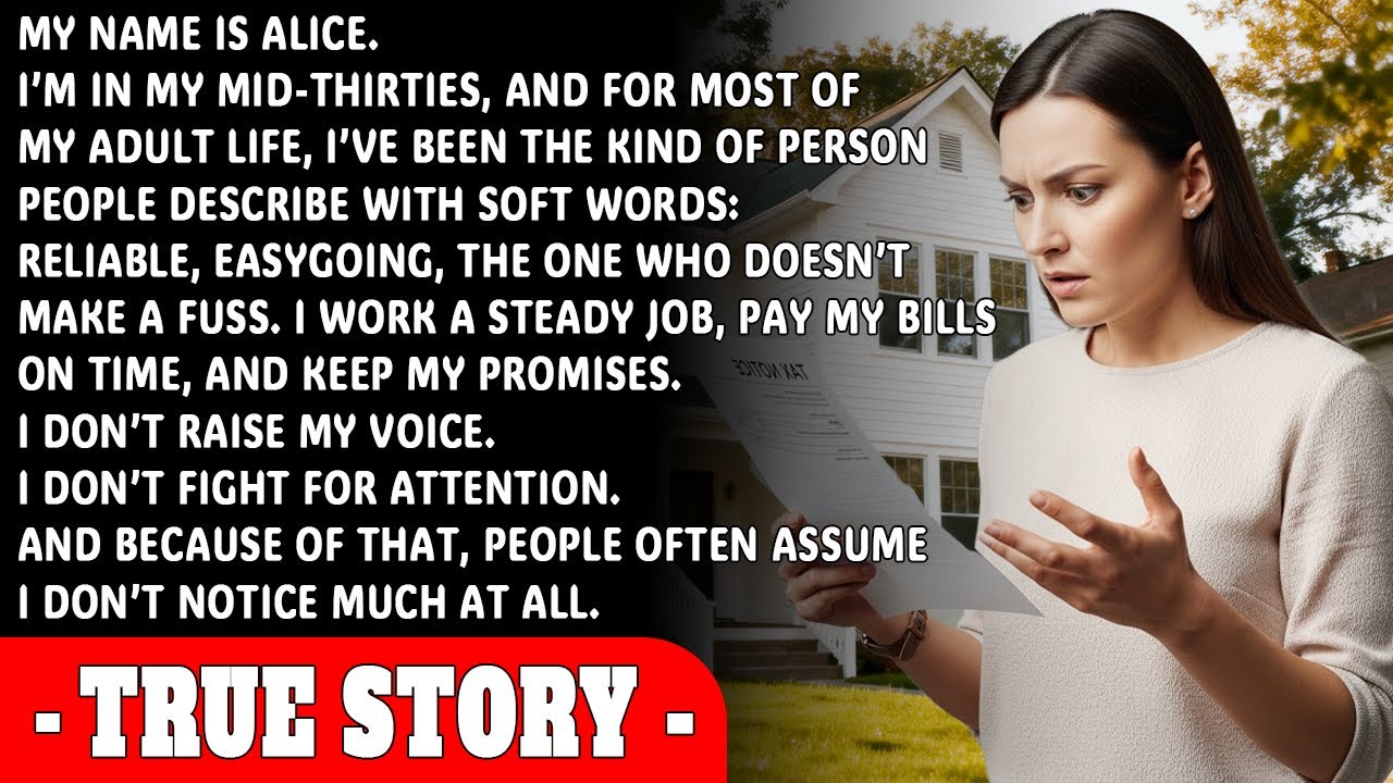 I Was the “Reliable One” in My Family — Until a Tax Letter Exposed Everything