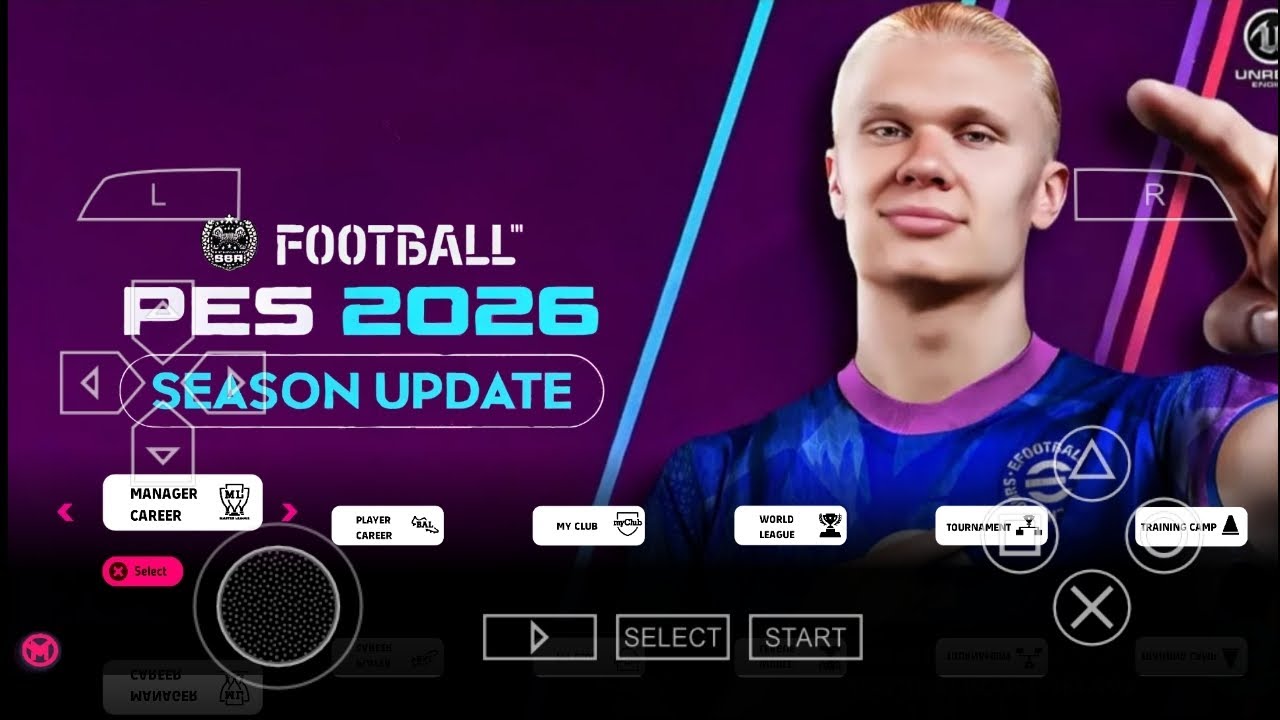 efootball PES 2026 ISO ENGLISH SEASON UPDATE NEW KITS & FACES 25/26 VERSION EFOOTBALL!!