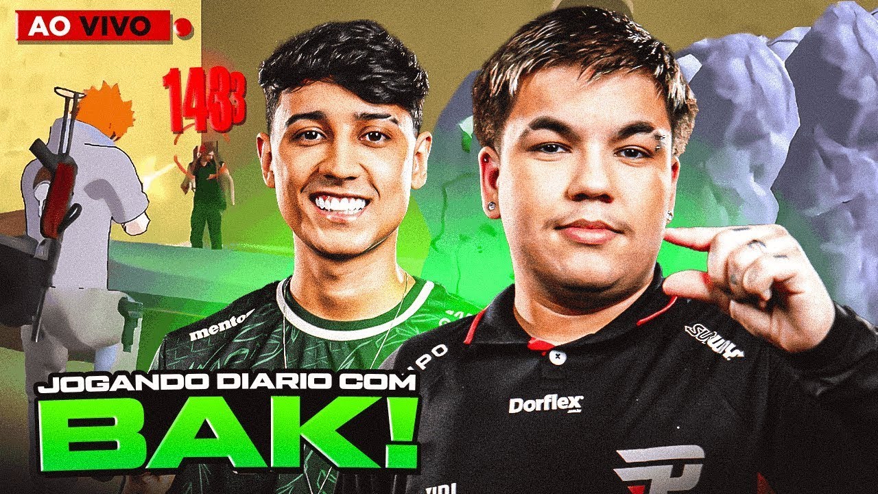 LIVE ON🔴JOGANDO APOSTADO COM @BAK - LUCI FF !!! FREE FIRE AO VIVO🔥