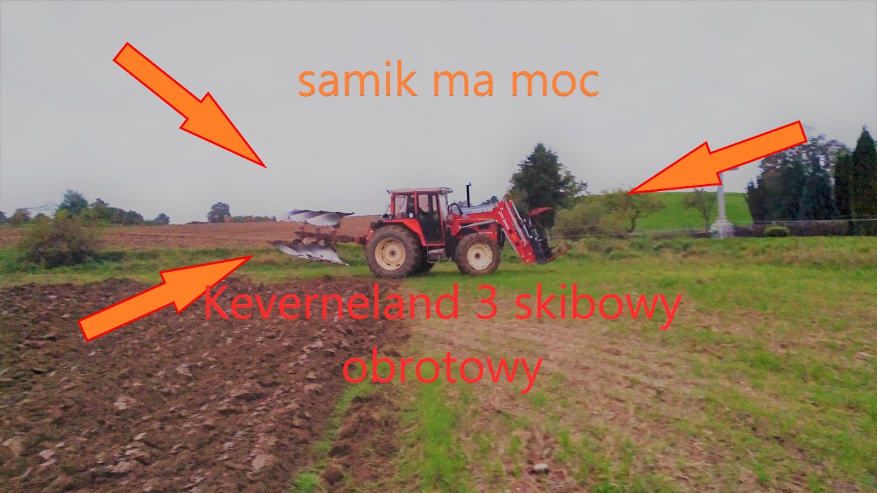 🔥Ciężka orka // 😁Same Explorer 90+ kverneland 3 skibowy obrotowy \\  [EKIPA]