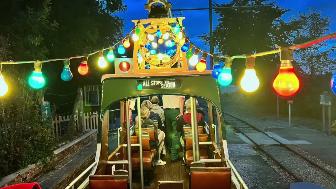 Seaton Tramway: Twilight Trams 30th August 2022