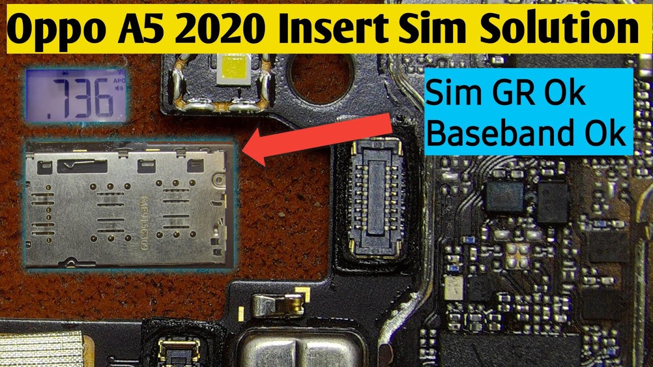 Oppo A5 2020 Insert Sim Problem Solution