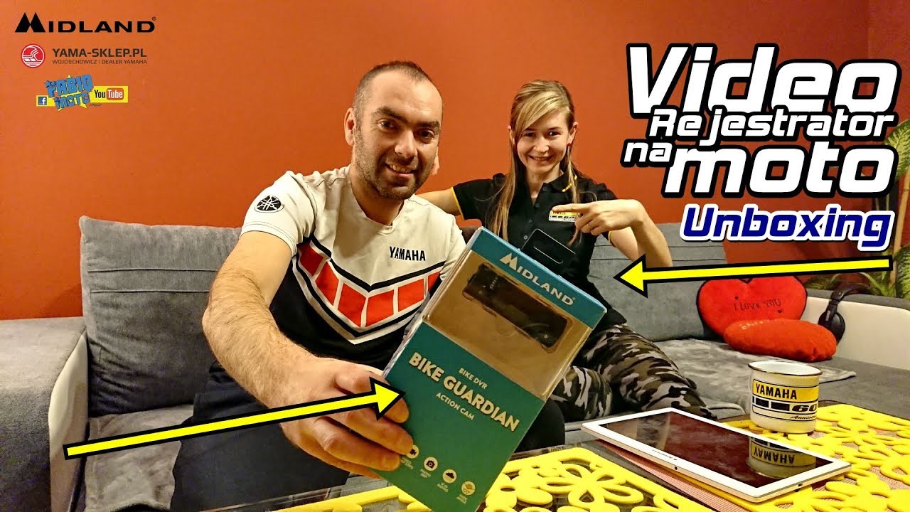 Videorejestrator motocyklowy - Midland Bike Guardian Unboxing - Fabiq Moto