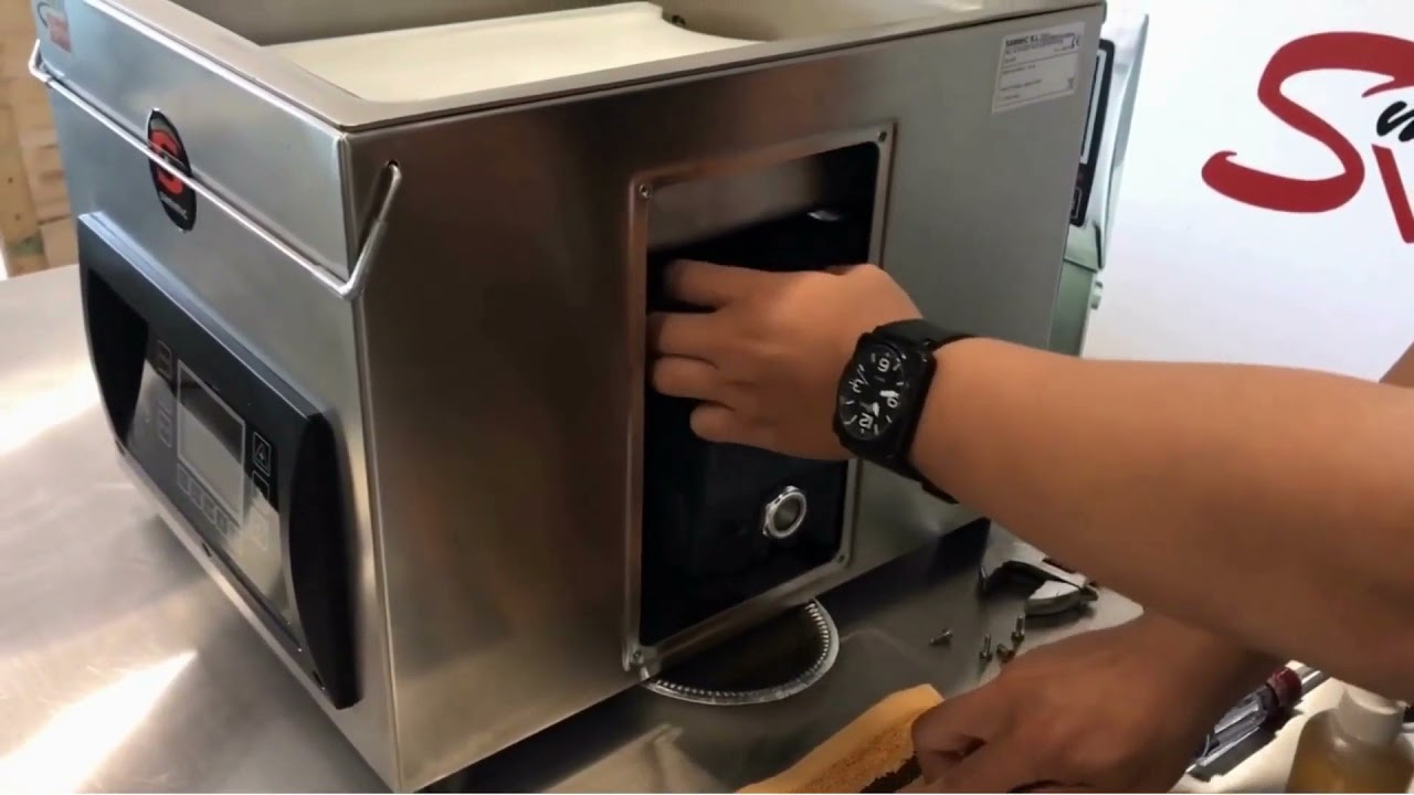 Sammic Vacuum Pack Machine, When and How Do We Change The Oil?