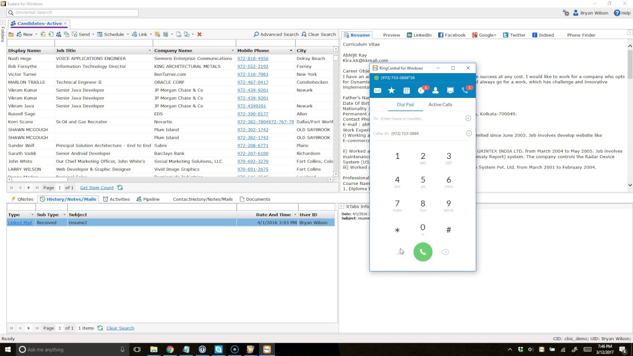 RingCentral - SoftPhone / Windows App Method