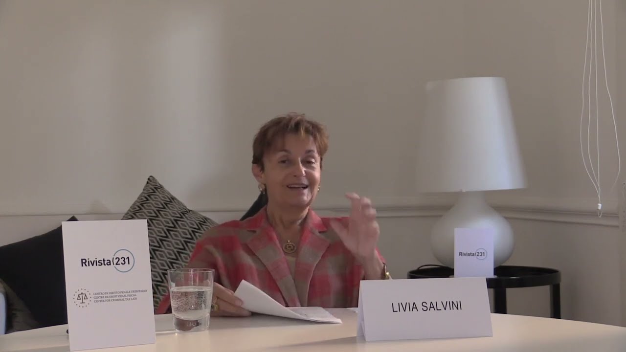 5) Prof. Avv. Livia Salvini - Impresa e rischio penal-tributario
