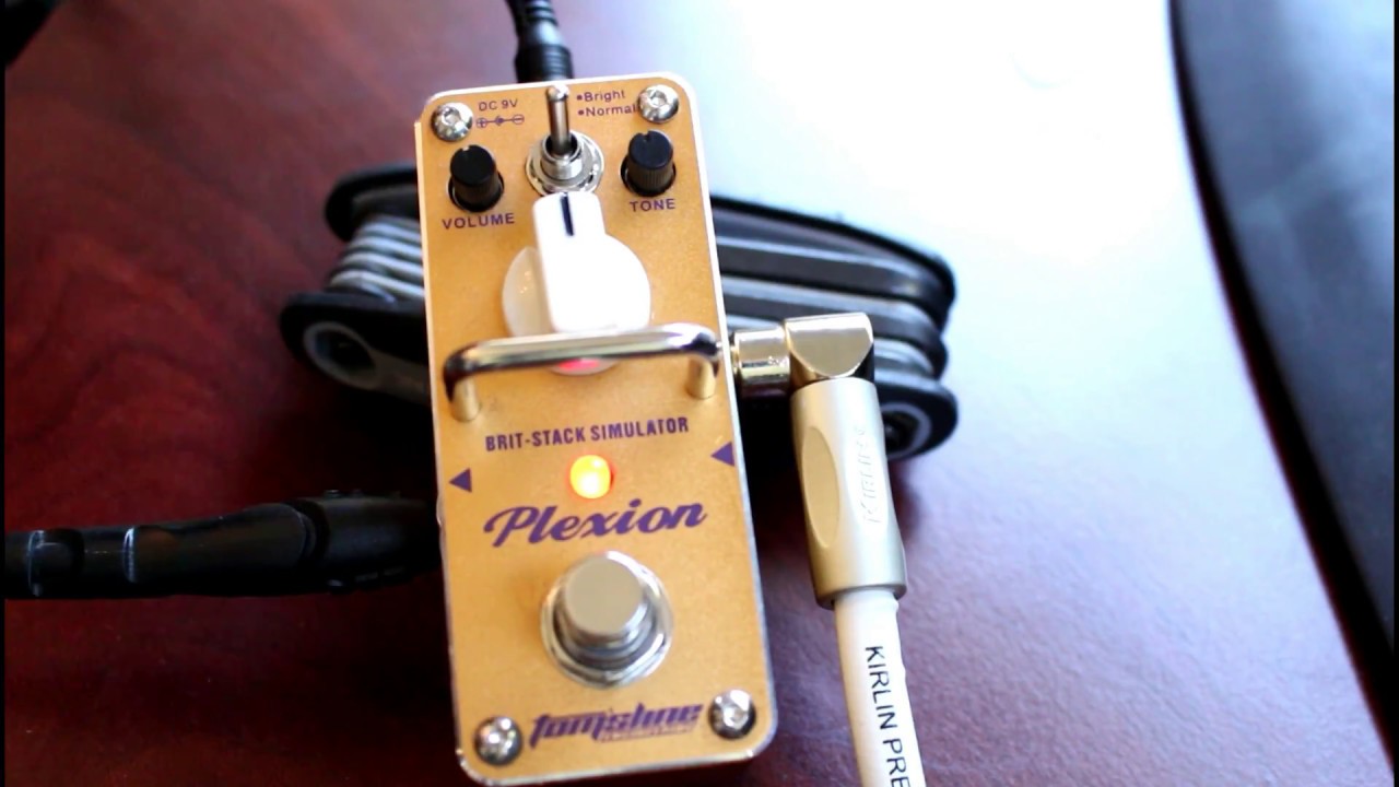 Tomsline Engineering Plexion Pedal Review, cheap inexpensive overdrive pedal- The Frugal Musician