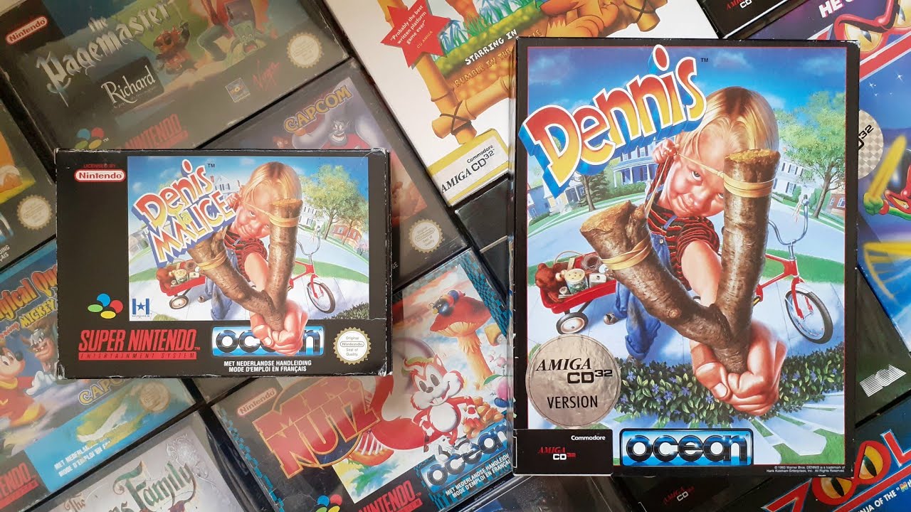 💢 Versus 💢 DENIS LA MALICE (DENNIS) 🔸 Super Nintendo 🆚 Amiga CD32