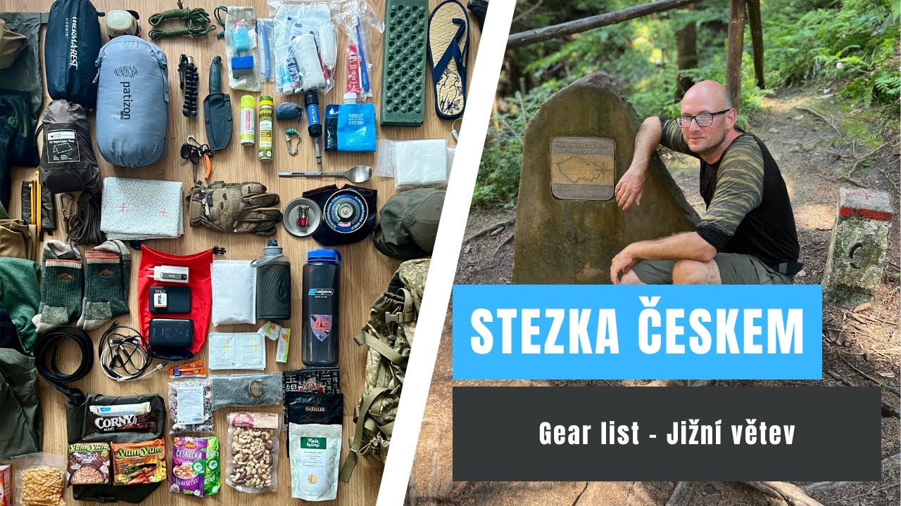 Stezka Českem - Jižní větev | Vybavení (Gear list)