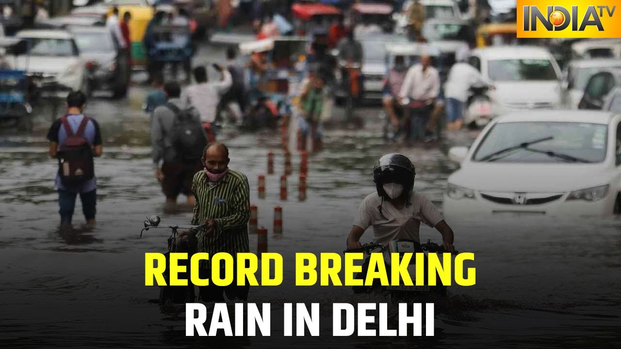 Rain In Delhi Breaks Decade Old Record Of September Rains, Waterlogging In Several Posh Areas