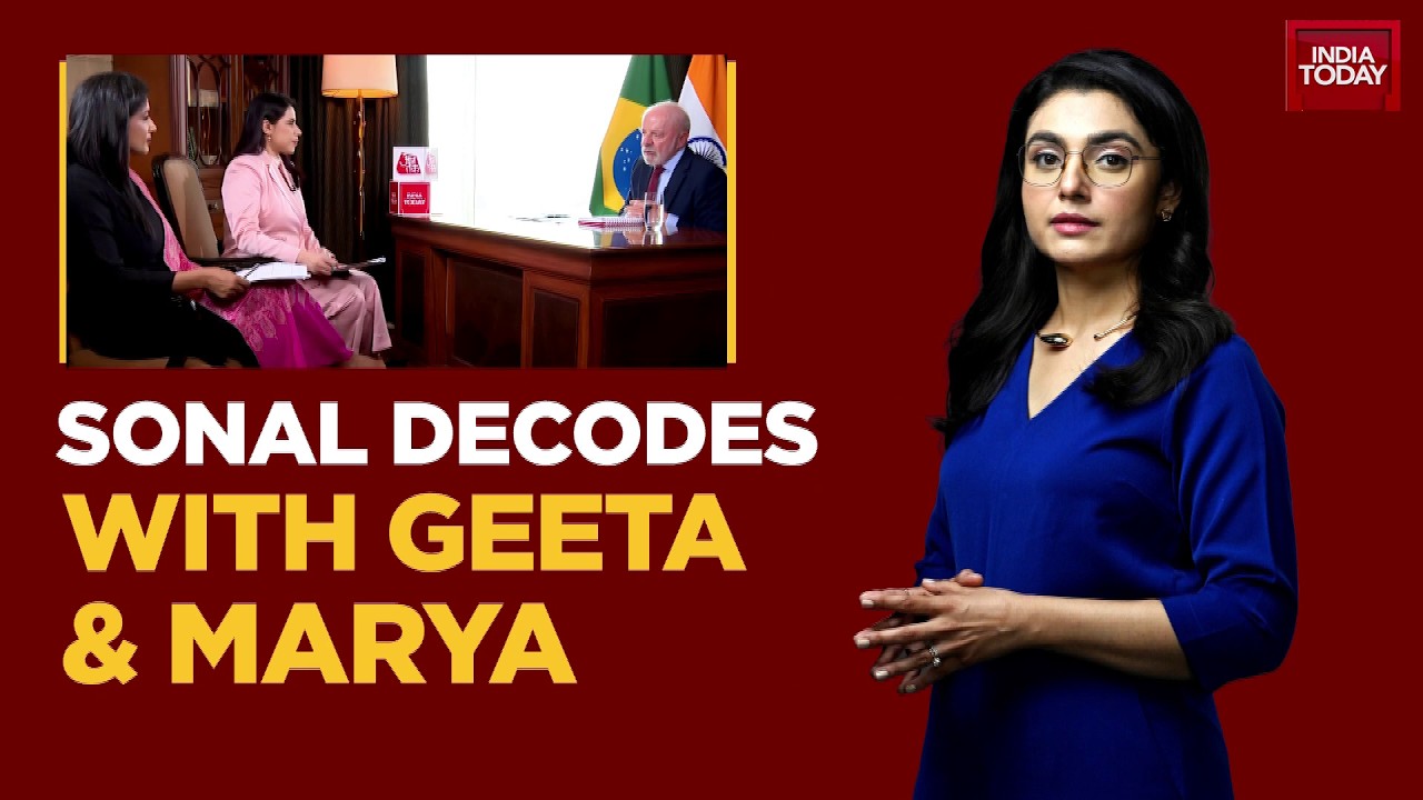 Sonal Mehrotra Kapoor Decodes Brazil President Lula da Silva's Exclusive Interview | India Today