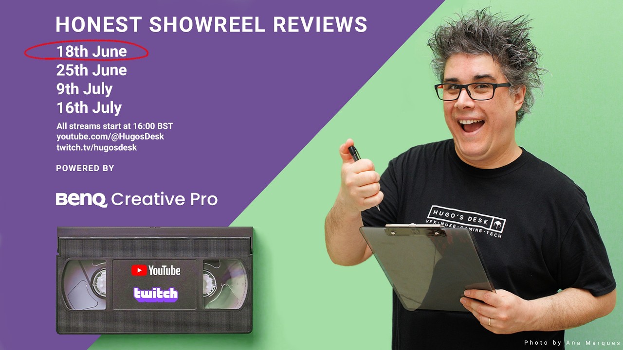 Honest showreel reviews 44 | Powered by @BenQEurope & @AQCOLORbyBenQEurope