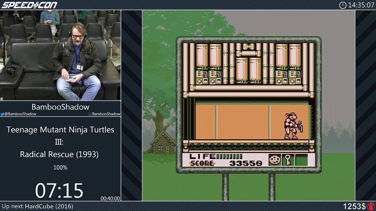 Teenage Mutant Ninja Turtles III: Radical Rescue - 100% by BambooShadow | SpeedCon 2019