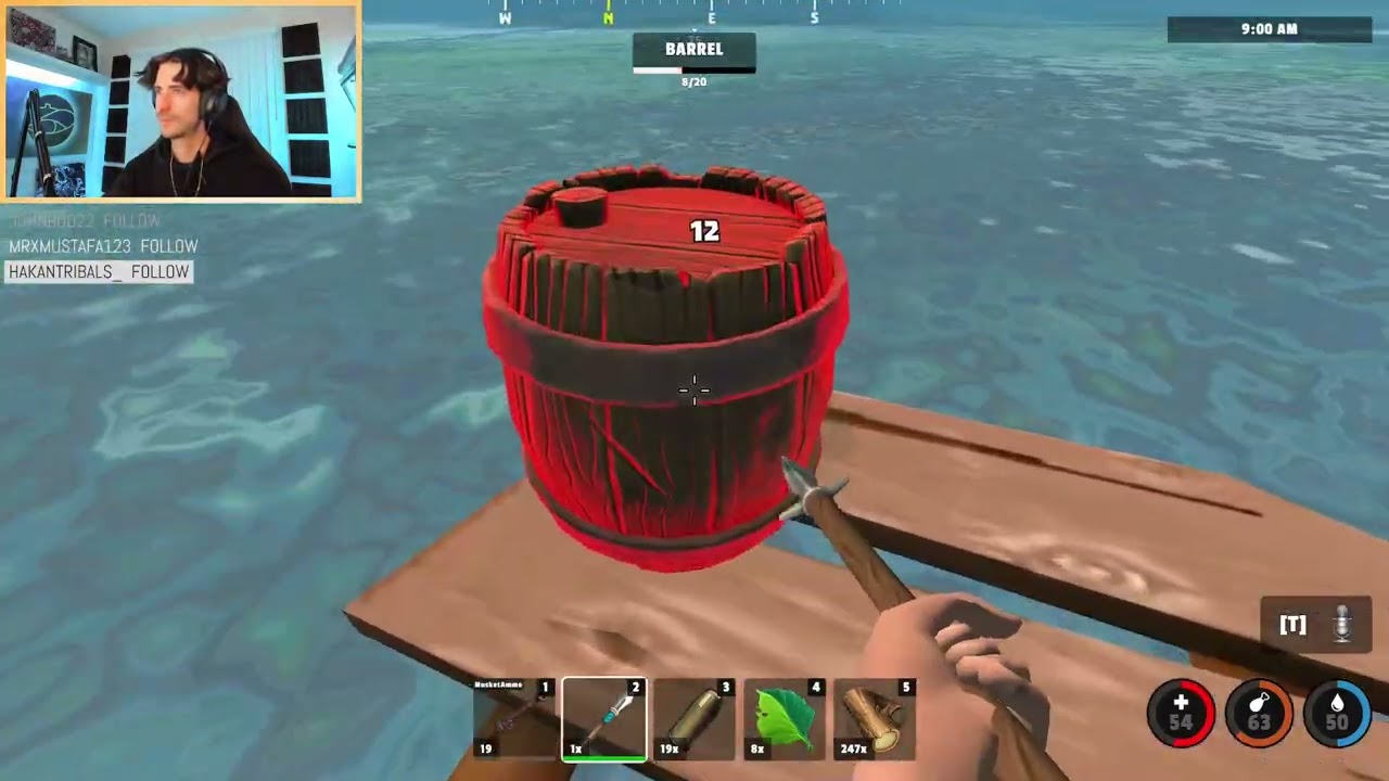 Small raid leads to code raid and fun pvp war (part 1)- Tribals.io ( Twitch Vods )