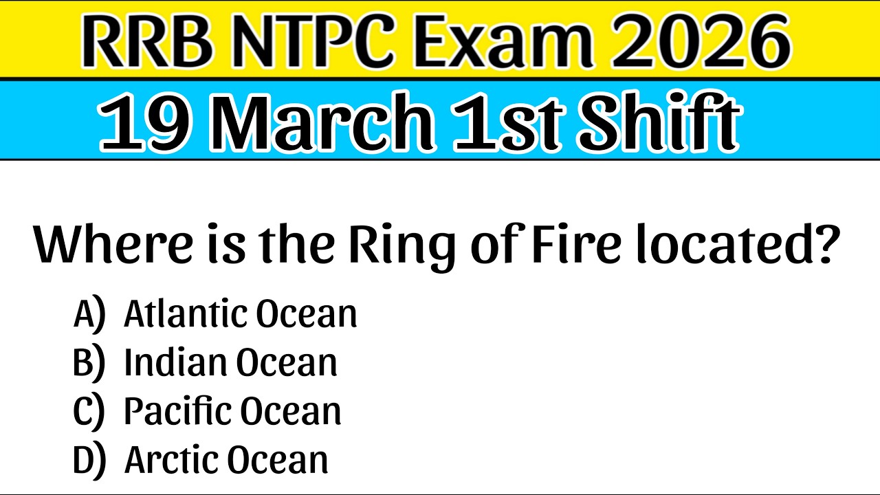 RRB NTPC Review 1st Shift 19 March 2026 | RRB NTPC Exam Analysis today | Railway NTPC 2026