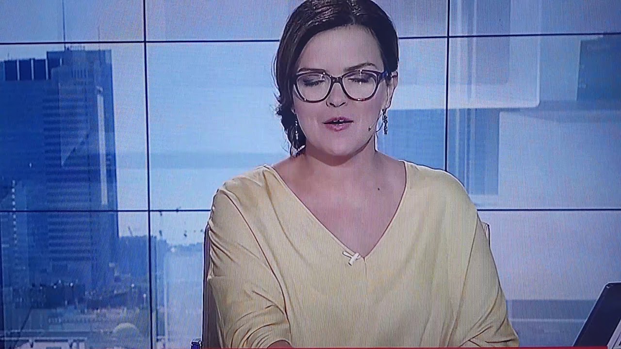 Wpadki TVP INFO ,, Euro dupa ,, - Jadwiga Wiśniewska,  śmieszne, fail, wpadka prezenterki TVP:)))