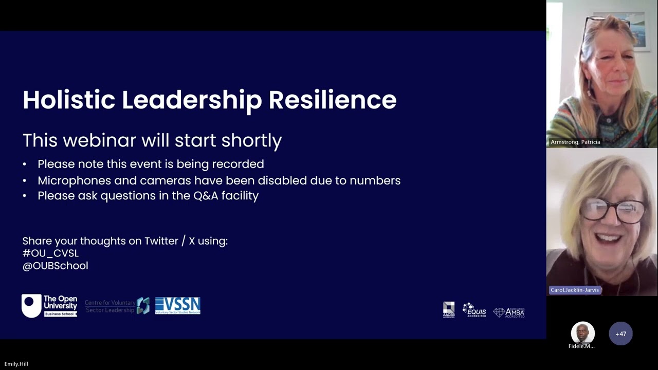 Holistic Leadership Resilience