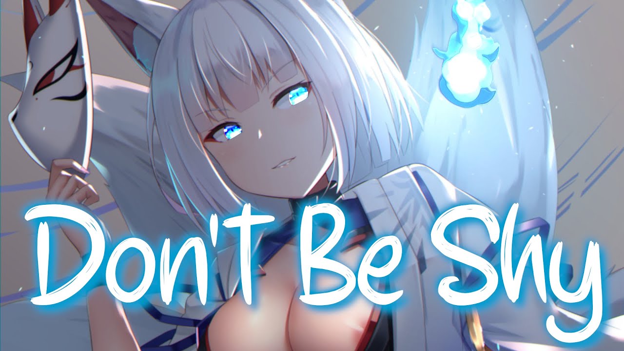 「Nightcore」 Don't Be Shy - Tiësto & Karol G ♡ (Lyrics)