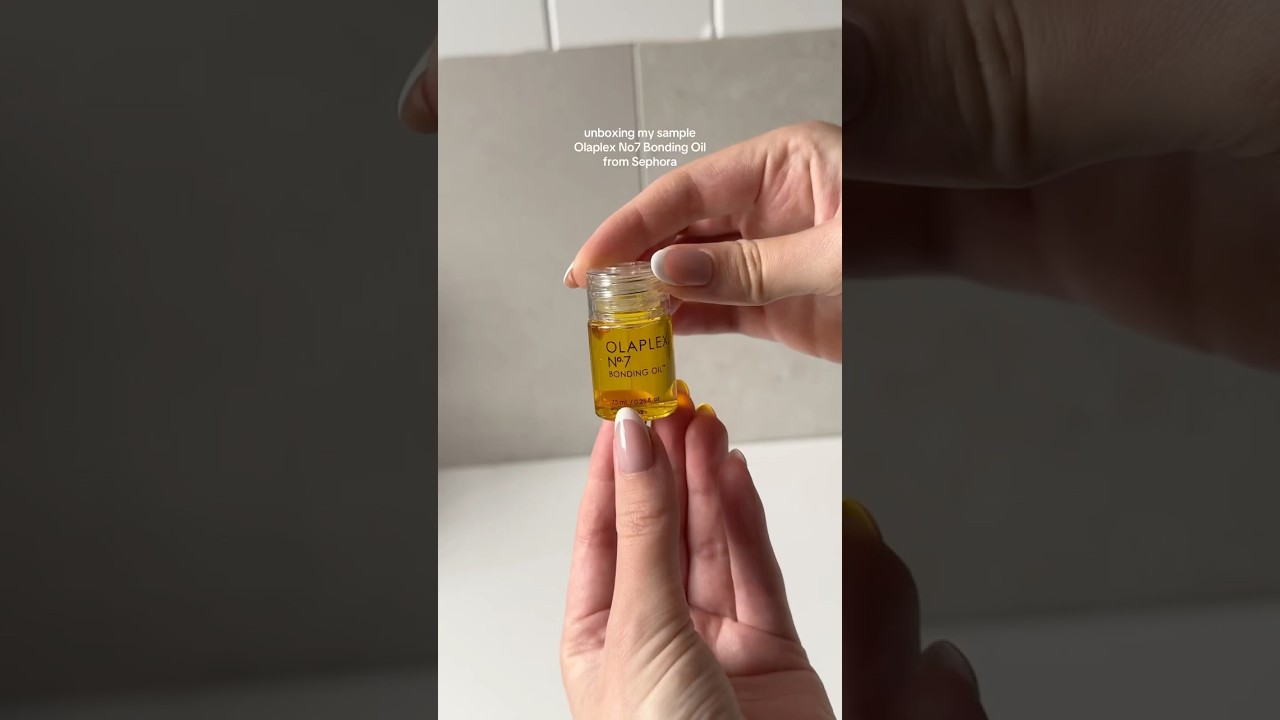 Unboxing the olaplex bonding oil @Olaplex @Sephora #olaplex #olaplextreatment #unboxing #hairoil