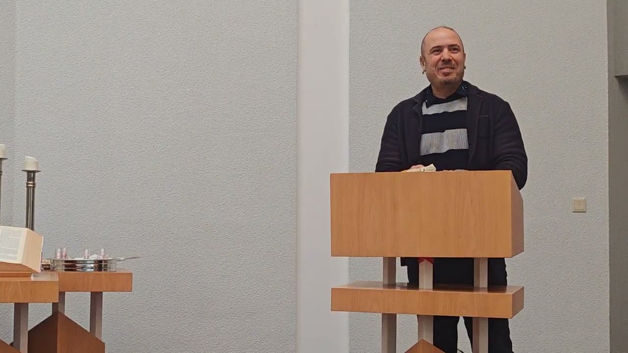 عظة الأخ طوني الكنيسة المسيحية دوسلدورف المانيا أجتماع الأحد ١/٢/٢٠٢٦