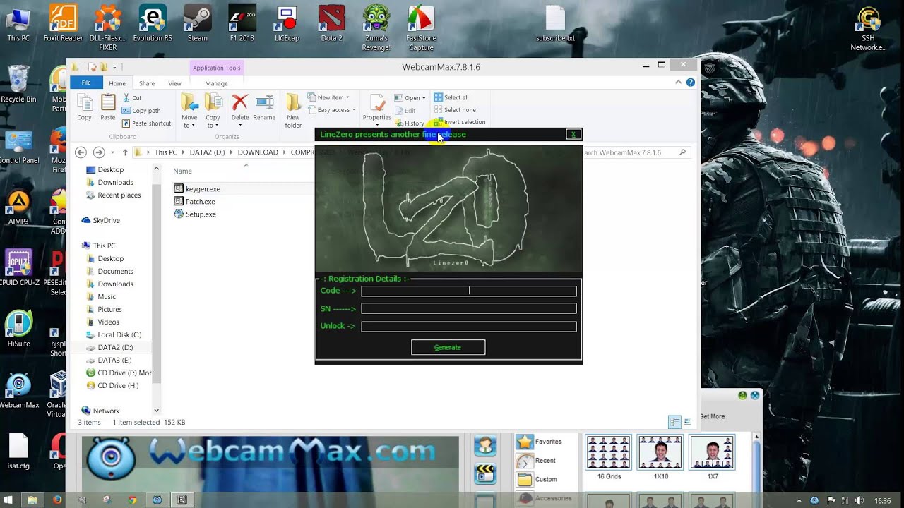 Cara Patch WebcamMax : Tutorial
