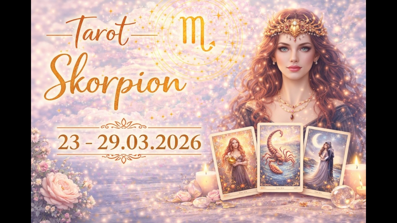 Skorpion ♏️ 23-29.03.2026- Ein Umbruch löst dich aus der Illusion – und öffnet eine neue Chance.