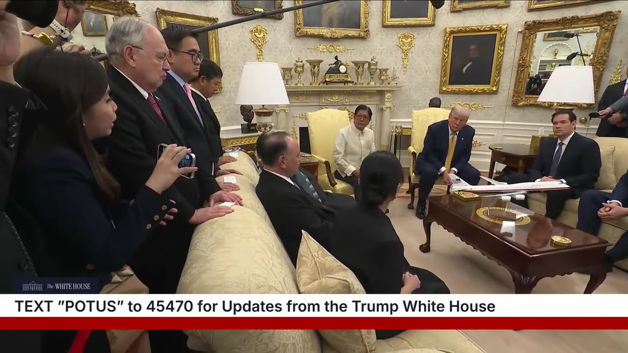 President Trump Participates in a Bilateral Meeting with the President of the Philippines