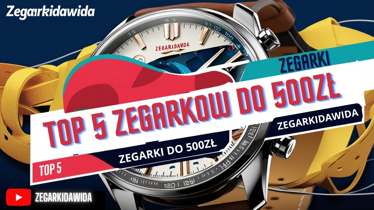 ⏱️ 5 Zegarków Wyglądających na Milion Dolarów za Mniej Niż 500 zł! 💰✨