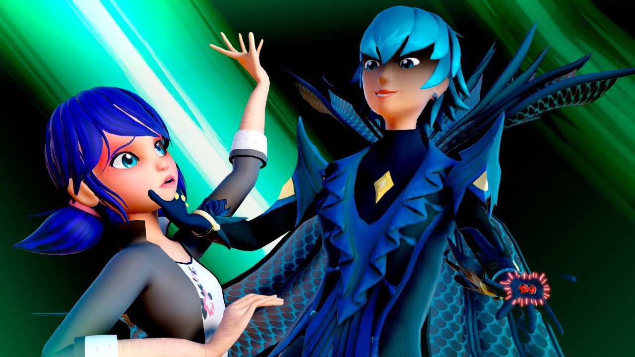 Леди Баг и Супер-Кот | Luka is the villain & betrays Marinette (+ King Kobra transformation)
