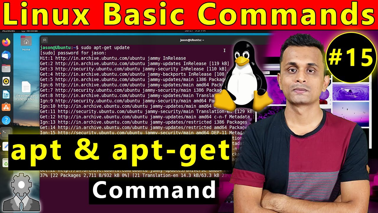 Linux Basic Command - 15 | apt and apt-get Command in Linux | Install, Remove Package | In Hindi