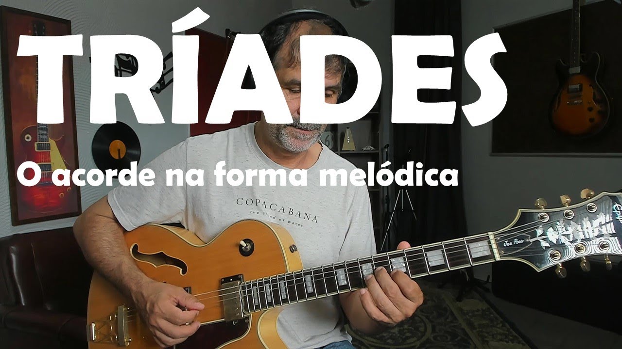 SUPER EXERCÍCIO PARA TOCAR COM TRÍADES