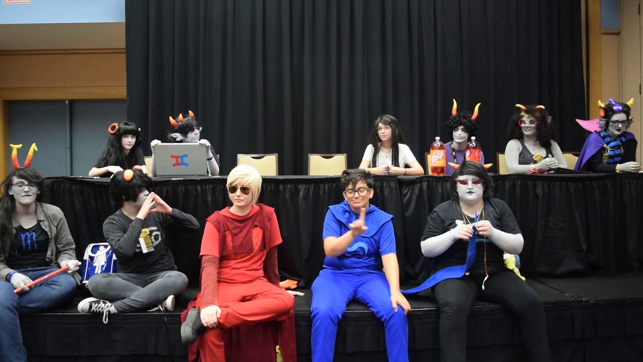 Metrocon 2018 Homestuck Beta Panel Part 1