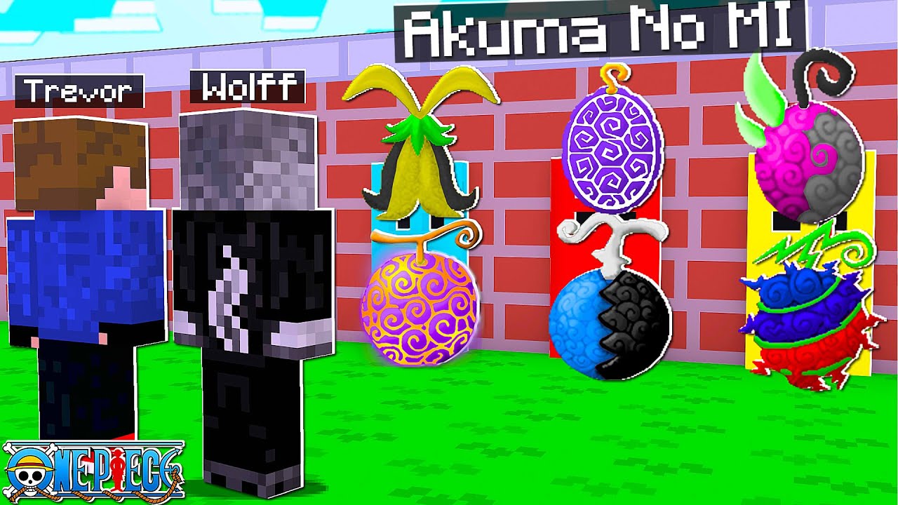 Não Escolha a Porta Errada das novas Devil Fruits de One Piece WG 𝗡𝗢 Minecraft