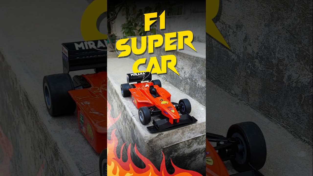 Mirana RC F1 Super Car⚡ | Remote Control Toys | Udham Patti #shorts