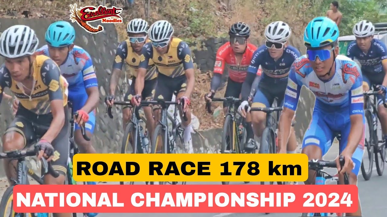 ROAD RACE 178 km NATIONAL CHAMPIONSHIP 2024 MEN ELITE