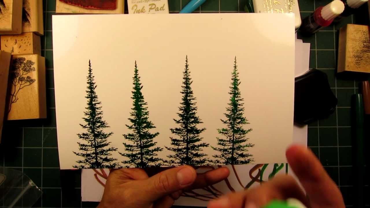 Stampscapes 101: Video 10.  Varied Impressions.