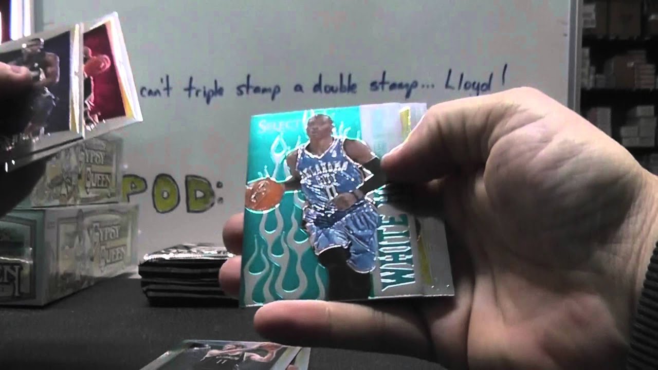 Benedict's 2012/13 Select Basketball Box Break