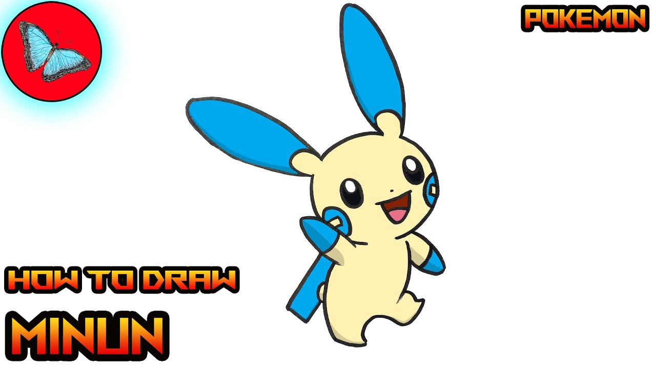 How To Draw Pokemon - Minun