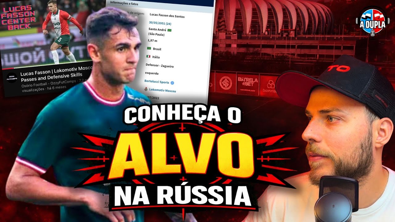 🔴⚪️ Inter: O REFORÇO QUE FALTA | CONHEÇA LUCAS FASSON! | ELE É DIFERENTE DE V.G?