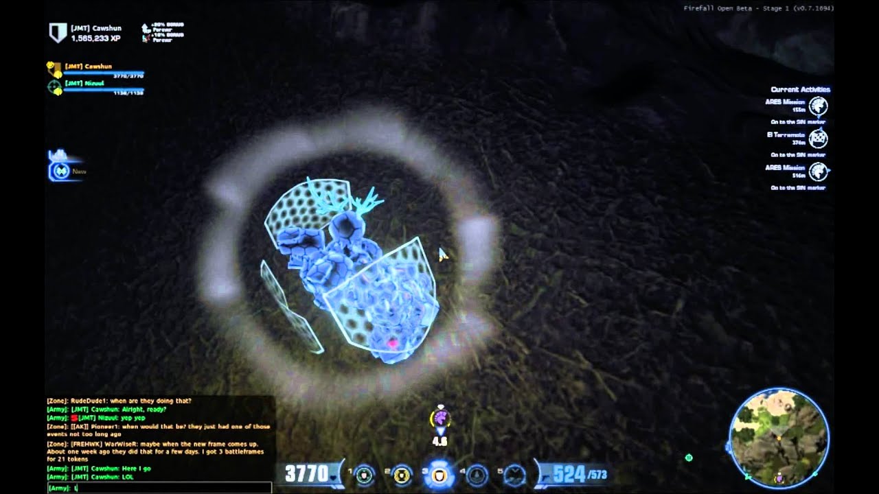 Heavy Fall in Firefall
