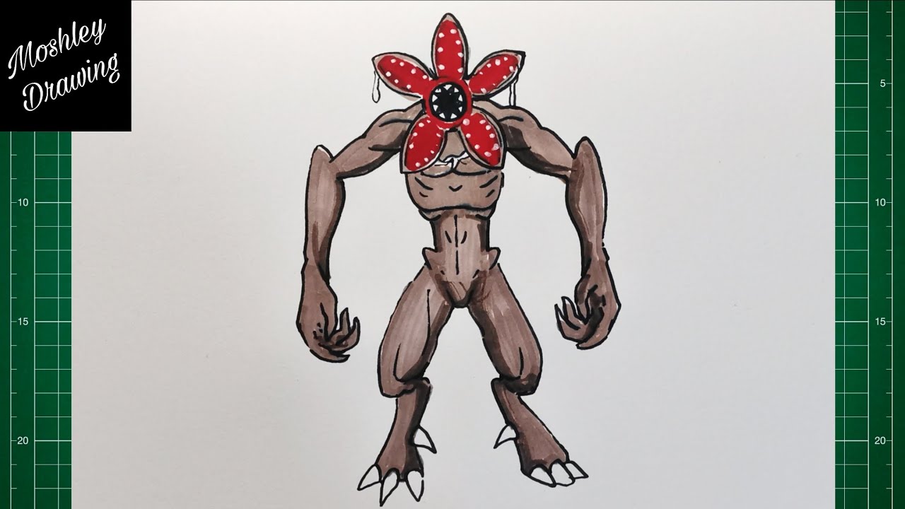 How to Draw Demogorgon | Stranger Things 