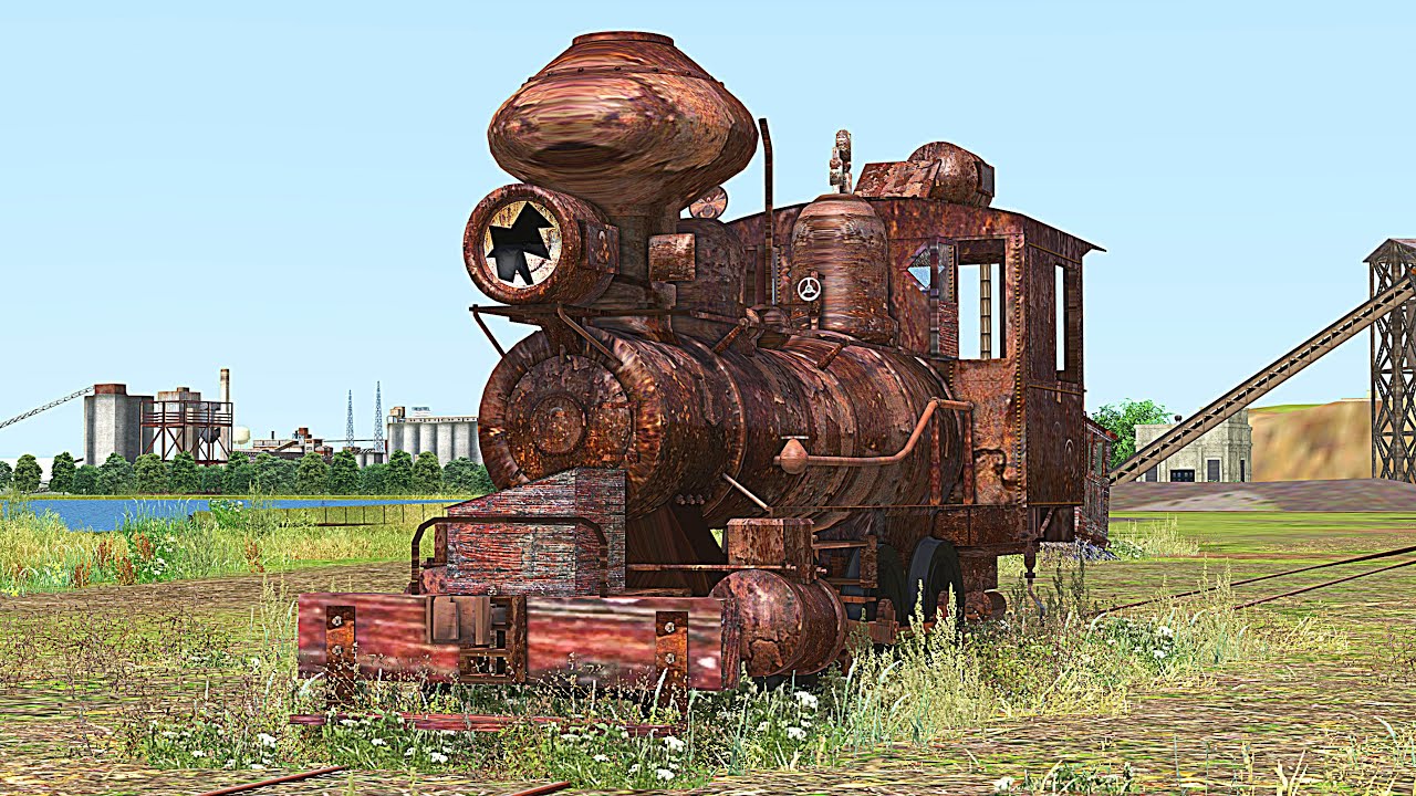 What steam locomotive is this? And it's abandoned!
