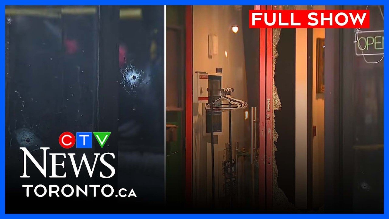 Police investigate after gunfire outside of business | CTV News Toronto at Six for Feb.16 2026