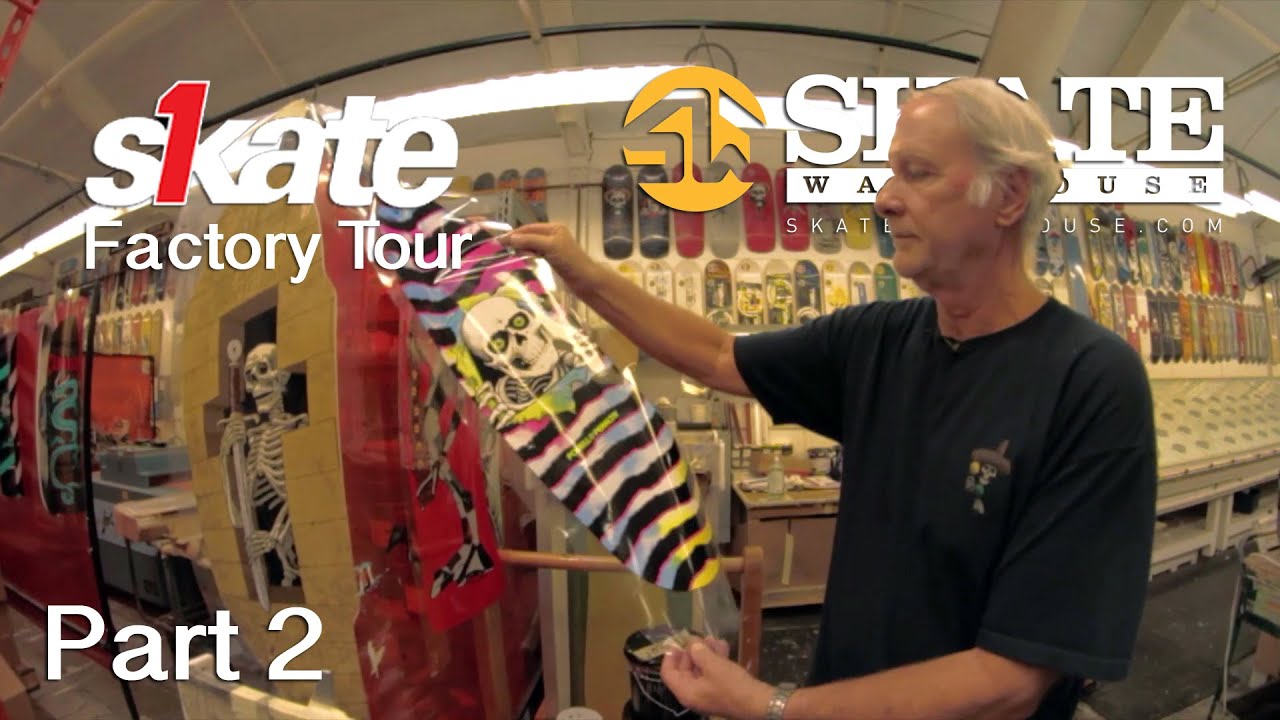 George Powell Tour Of Skate One Factory - Part 2
