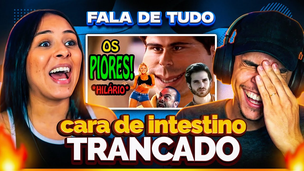 🔴 As PIORES Atuações e Atores da TV Brasileira! Hilário! | [Casal Jounin React] 🔥