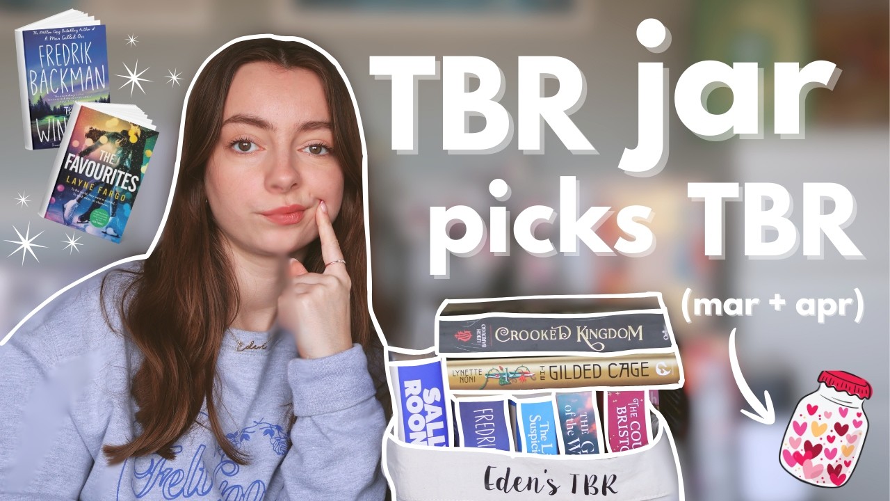 TBR jar picks my monthly TBR *fantasy, romance, mystery, literary fiction & more* 📚🫙