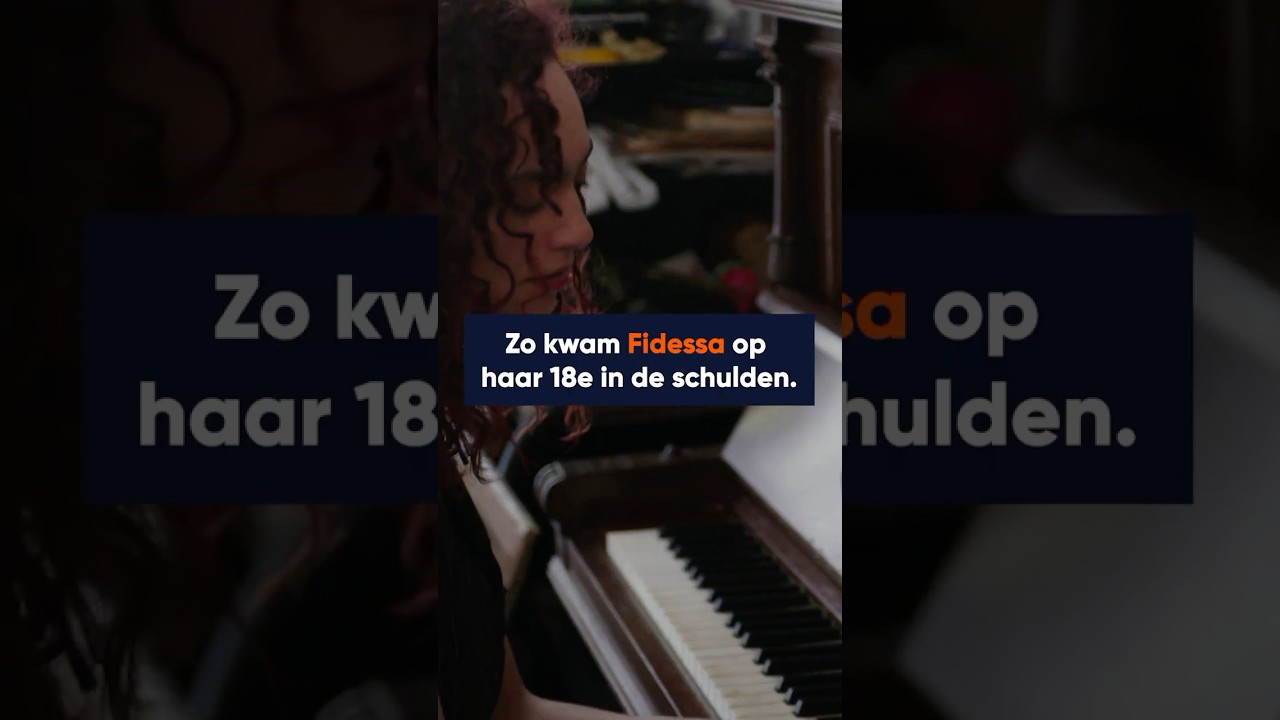 💶 Fidessa kwam in de #schulden toen ze 18 was