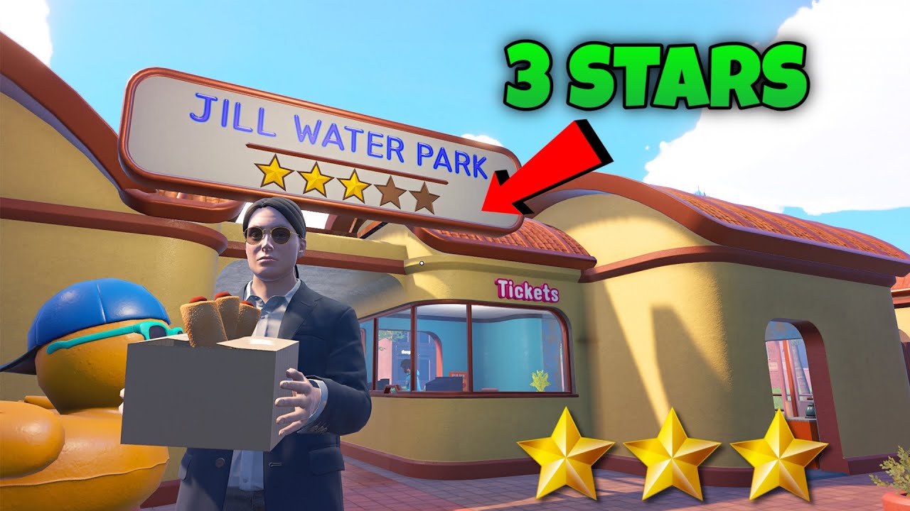 Finally Got 3⭐ in My Waterpark! 🤯 Ep.6 | JILL ZONE 2.0