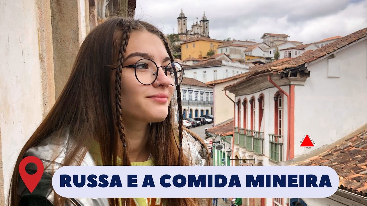 O QUE UMA RUSSA ACHA DA COMIDA MINEIRA?