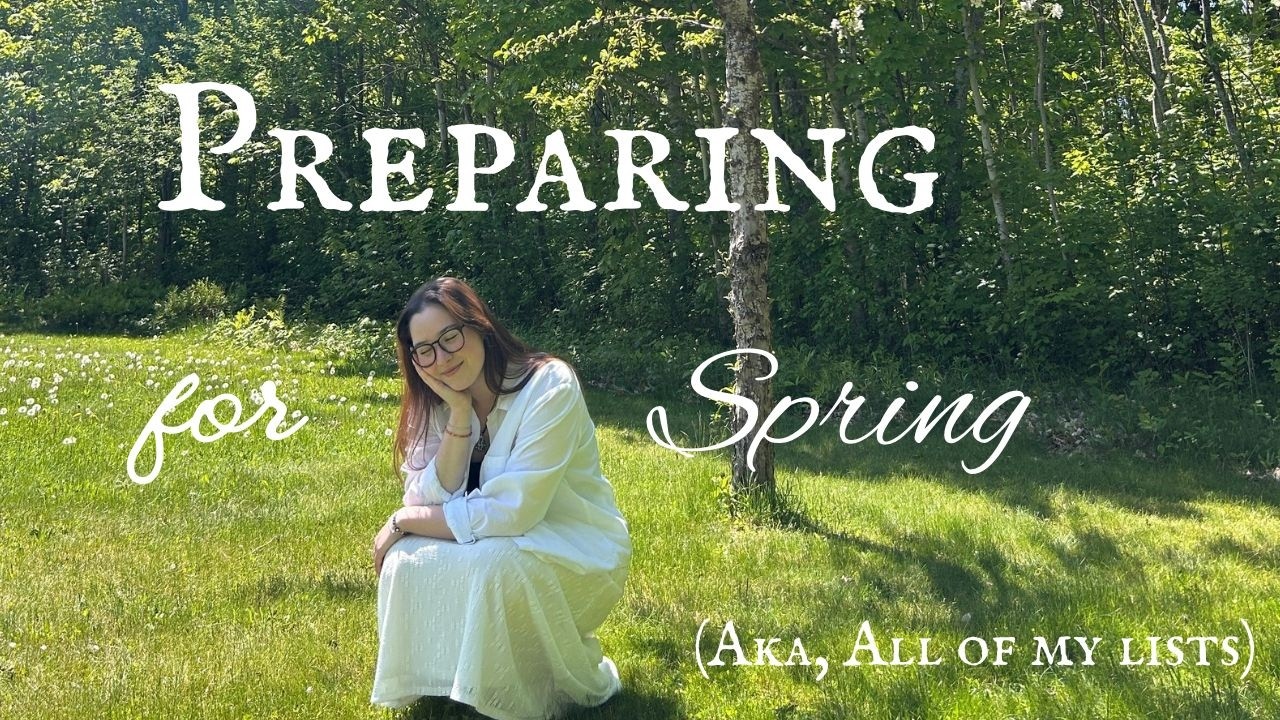 Preparing for Spring! 🌷🍓 (TBR, To do and to wear lists)